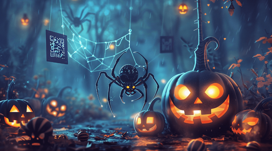 Halloween Telah Tiba, dan Kode QR Mendapatkan Perubahan Menyeramkan dengan QRSpider!